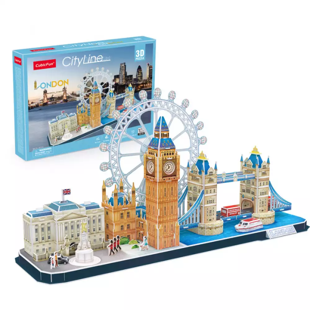 Rompecabezas Cubic Fun Londres 3D