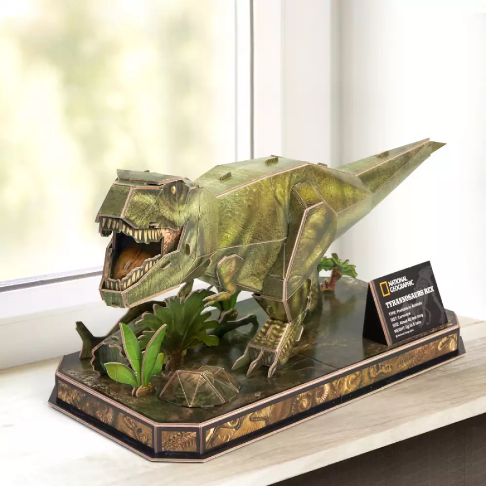 Rompecabezas Cubic Fun T-Rex 3D