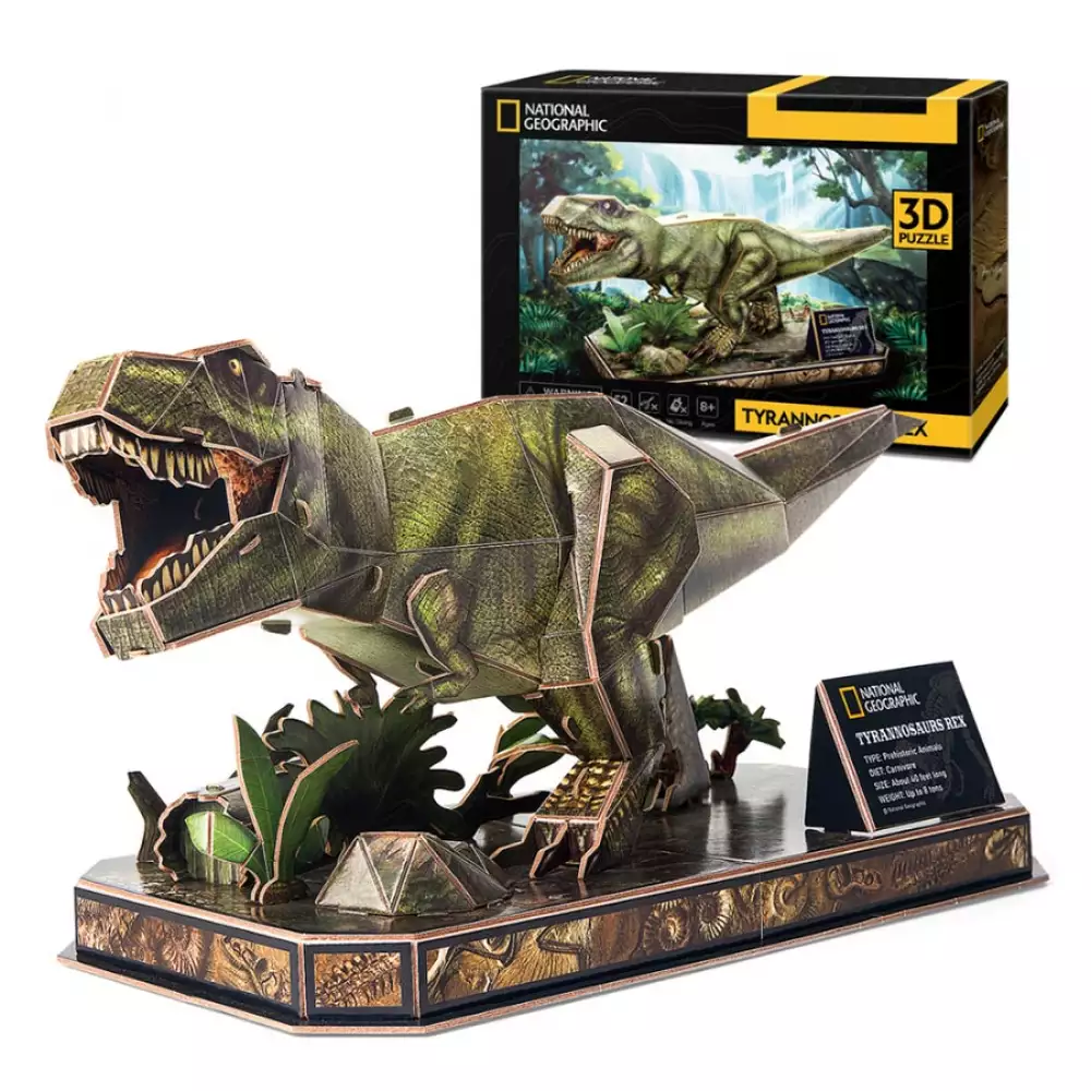 Rompecabezas Cubic Fun T-Rex 3D