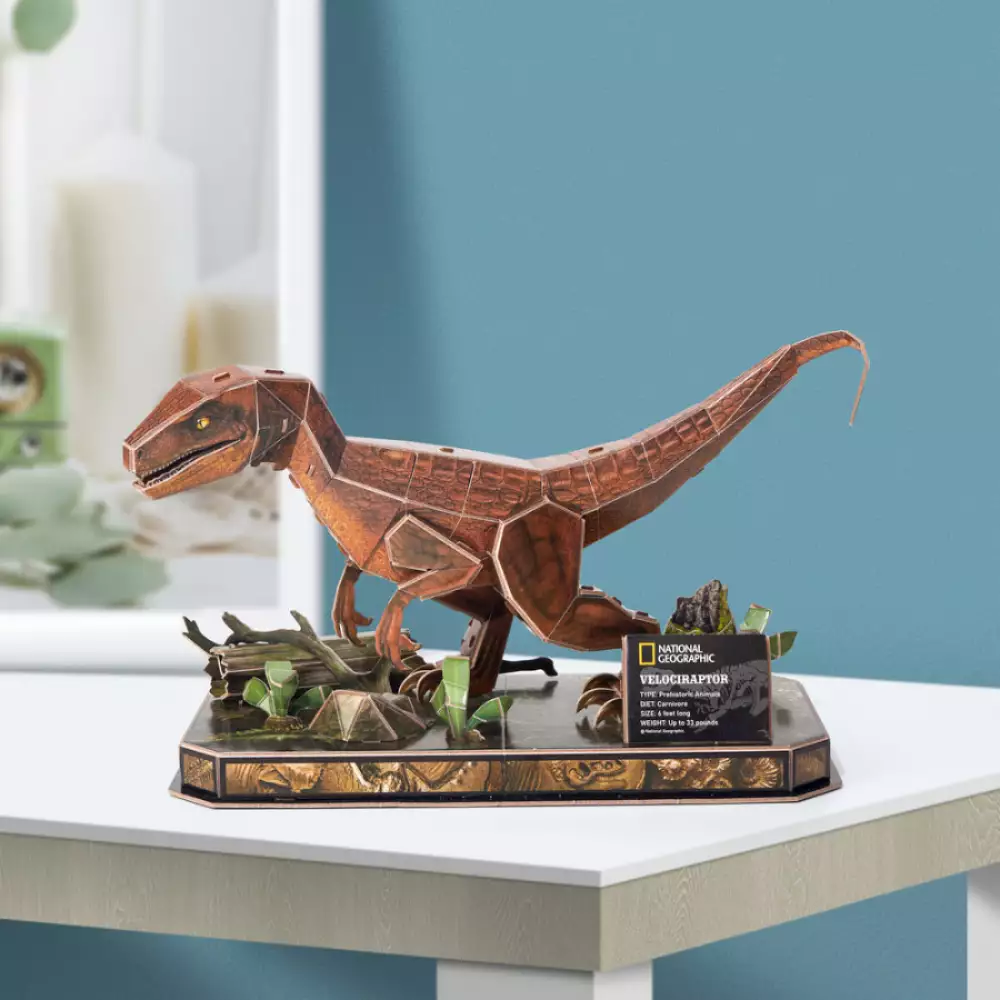 Rompecabezas Cubic Fun Velocisaurus 3D