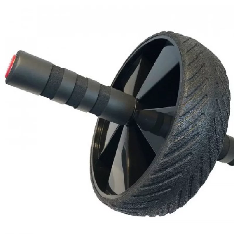 Rueda Abdominal Ra-01-Neg Eje Metal