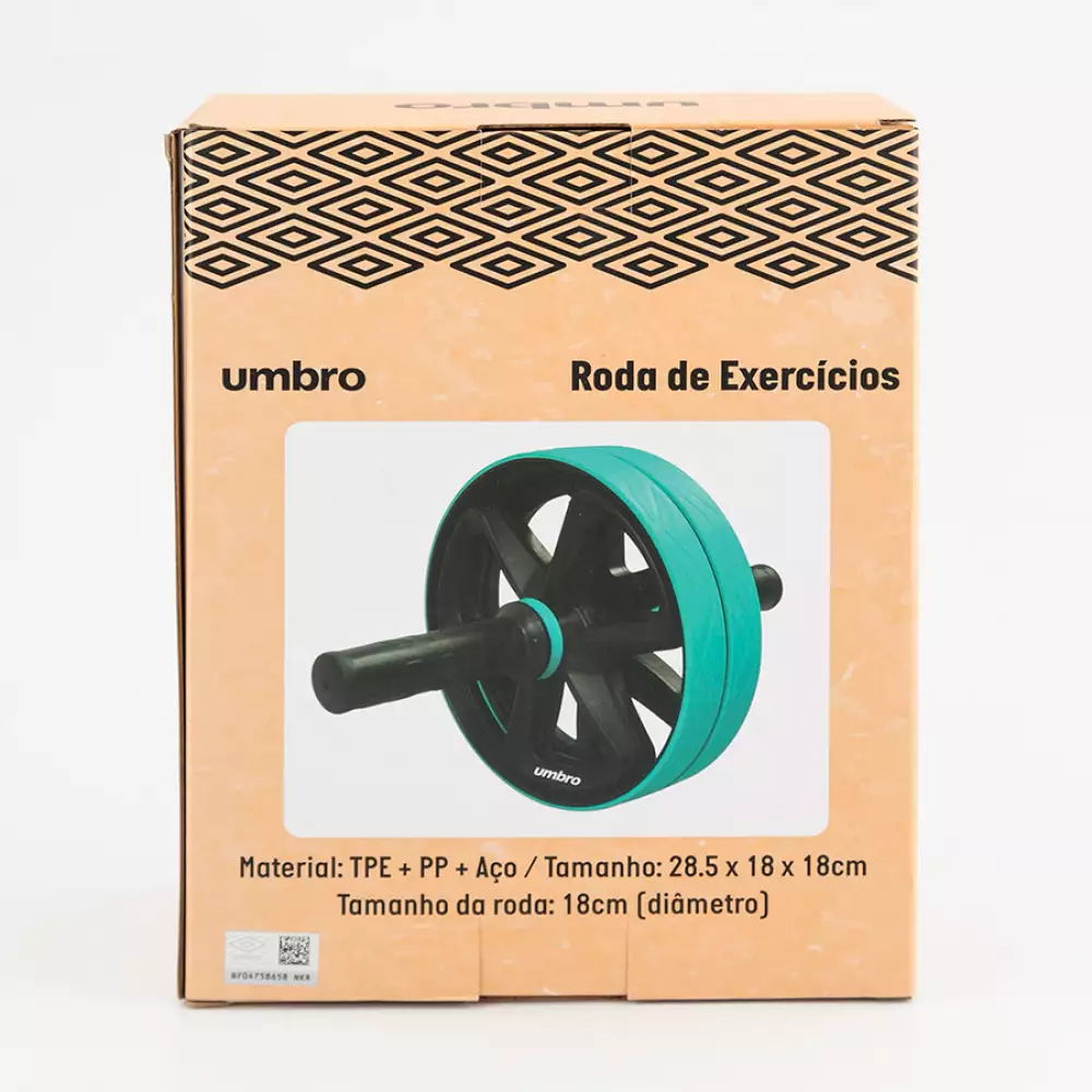 Rueda Abdominal Umbro 28X18X18Cm Azul Claro Latex 115650058