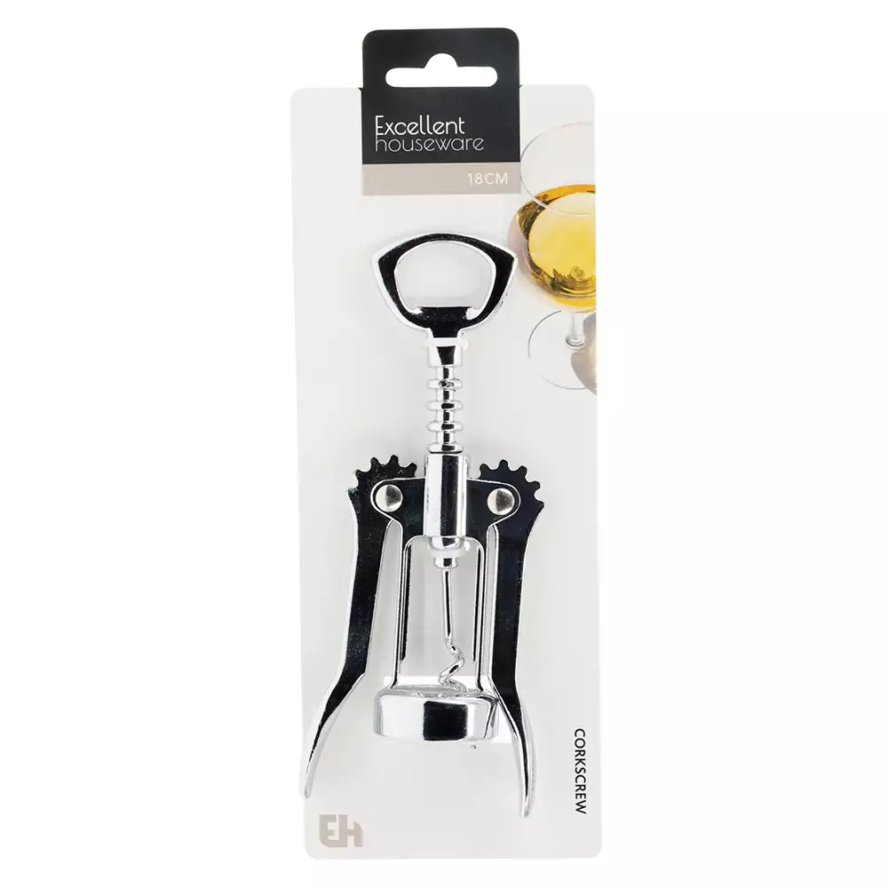 Sacacorcho Excellhouse 3X24Cm Plateado Metal 170280060