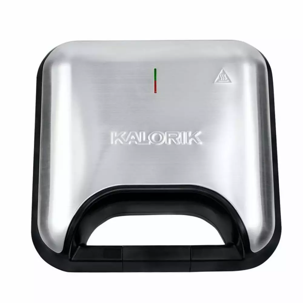 Sanduchera Kalorik 3 En 1 Acero Inox Negro Parrilla Waflera Sm 47451 Ss