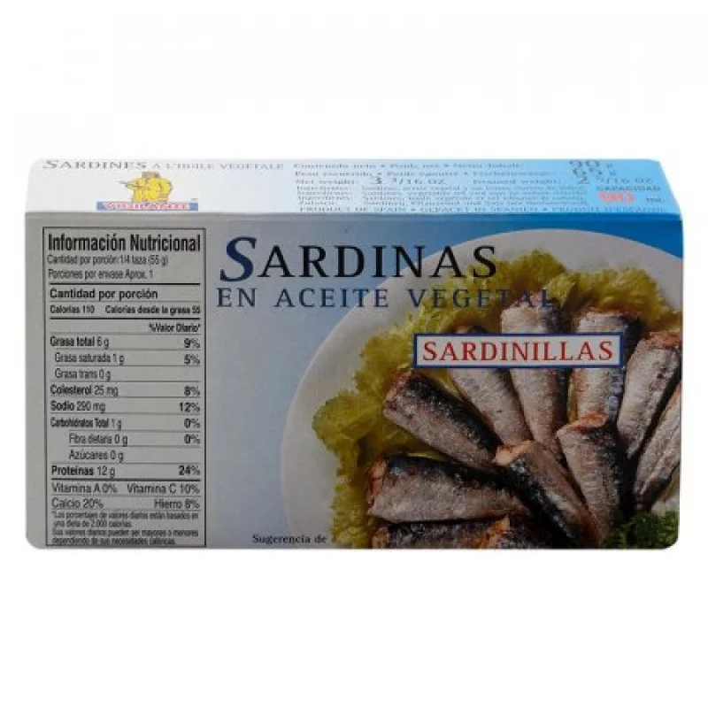 Sardinillas Vigilante En Aceite 90 Gr 020170106