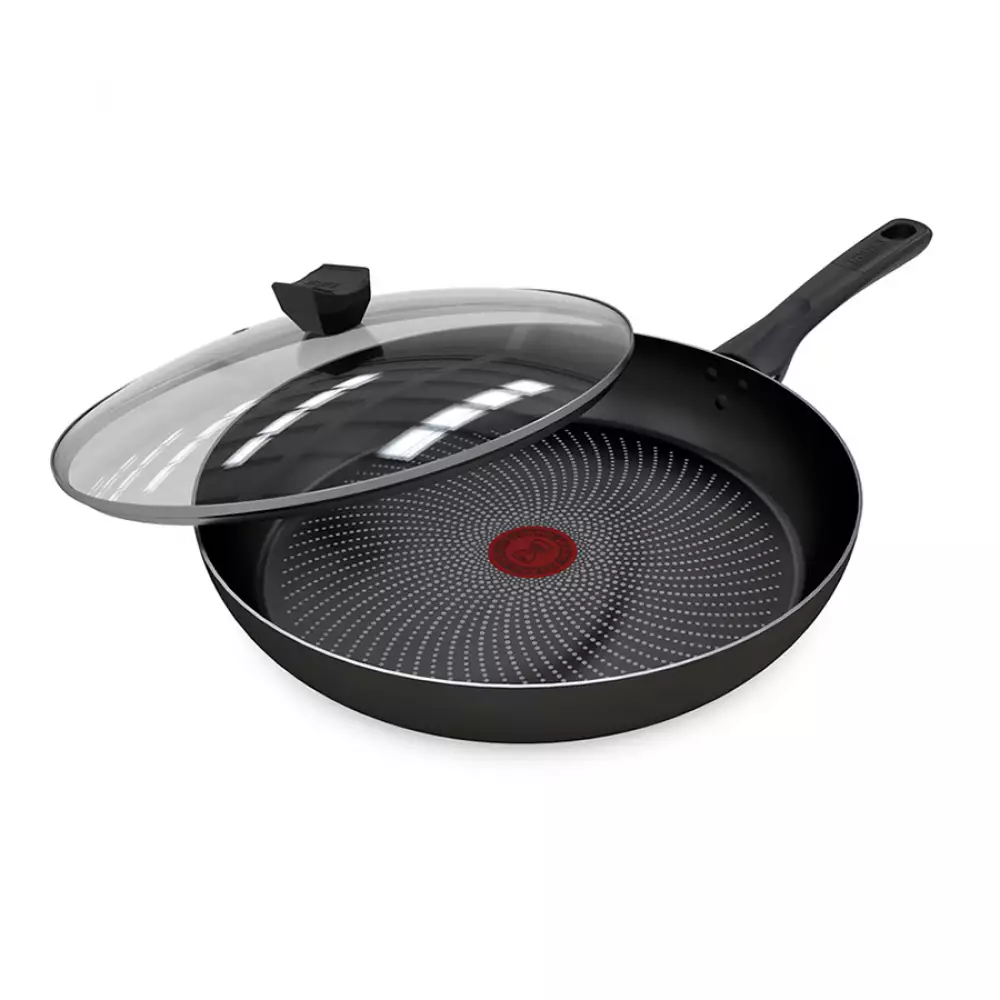 Sarten Con Tapa Imusa Hardtitan 30Cm Negro Antiadherente 5861034642