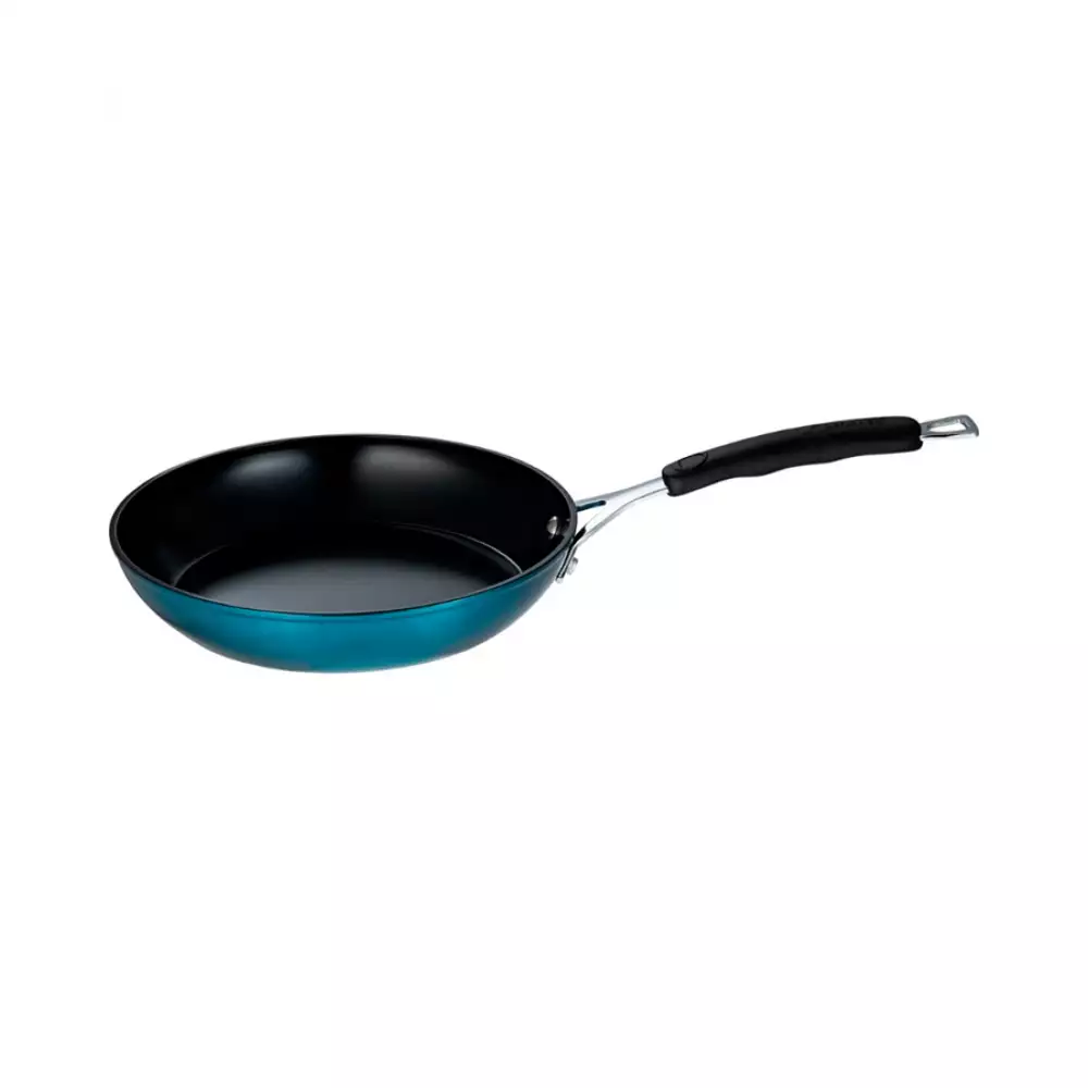 Sarten Bergner 24Cm Azul Aluminio Forjado Bg30502Blk
