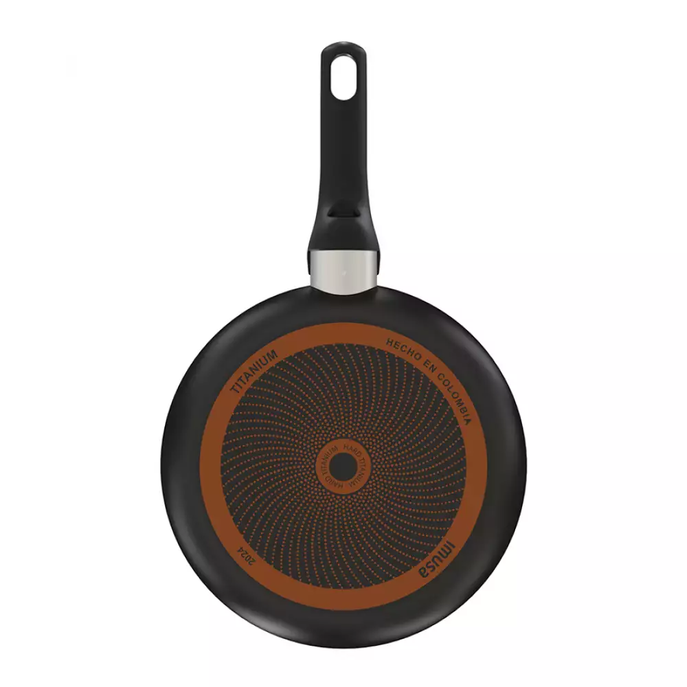Sarten Con Tapa Imusa Hardtitan​ 20Cm Negro Antiadherente 5861034640