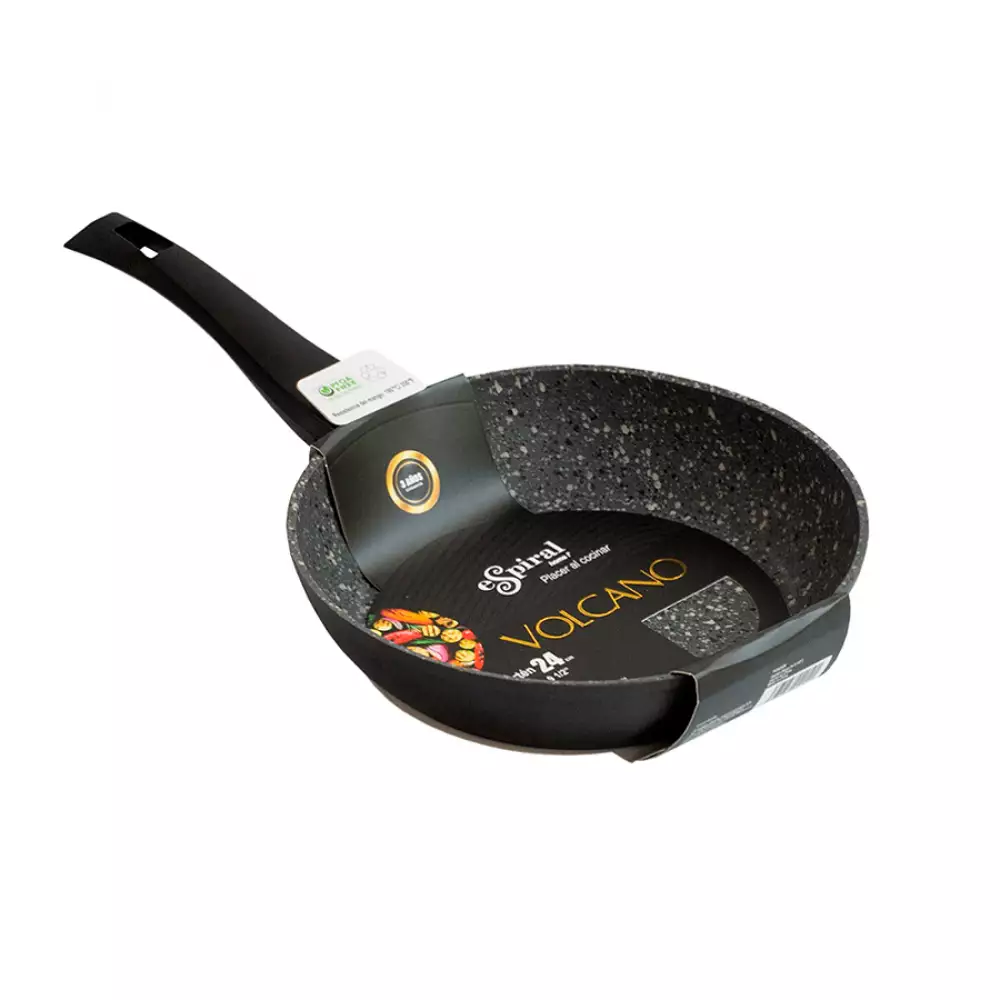 Sarten Espiral Volcano 24Cm Aluminio Forjado Foa0124