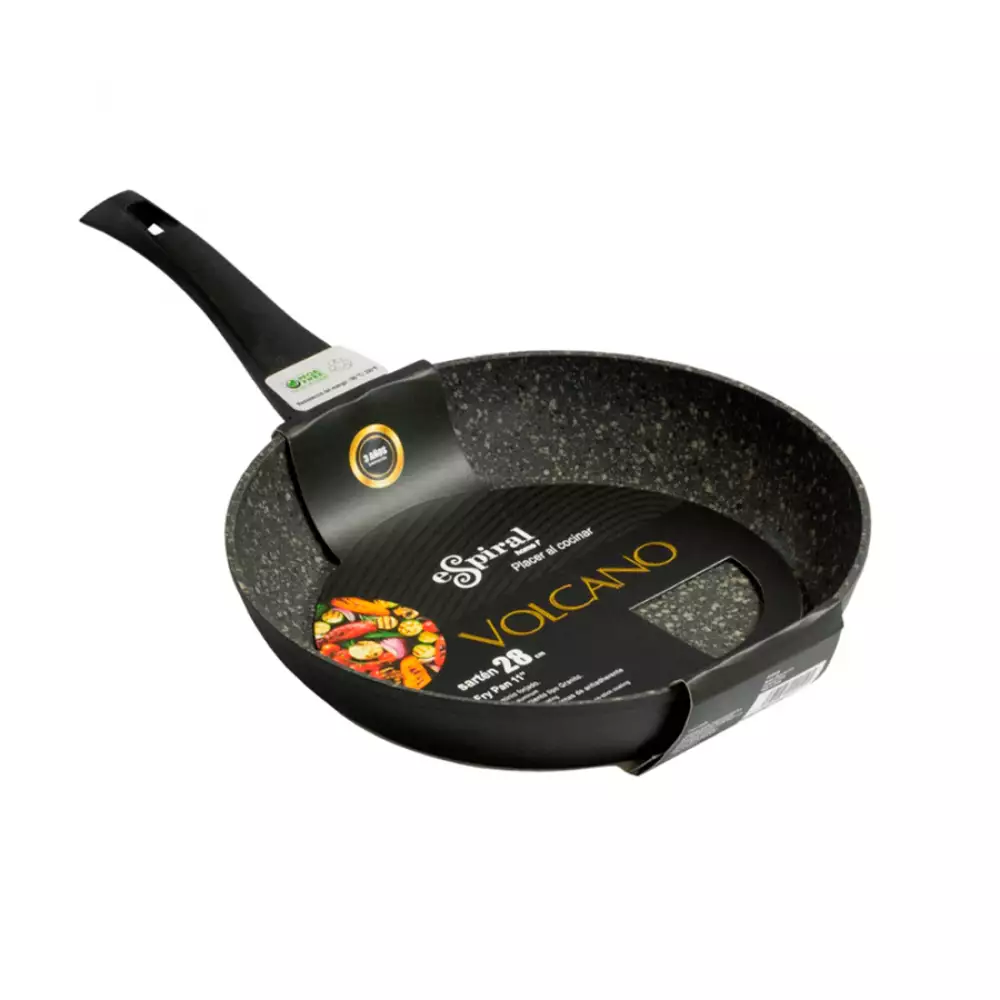 Sarten Espiral Volcano 28Cm Aluminio Forjado Foa0128