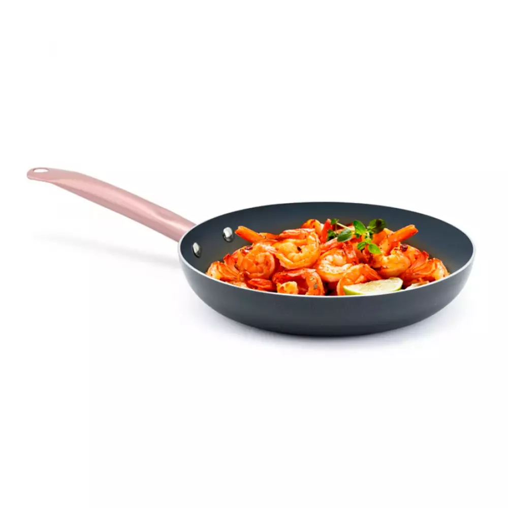 Sarten Holstein Dark Grey 24Cm Aluminio Antiadherente Hh-010060