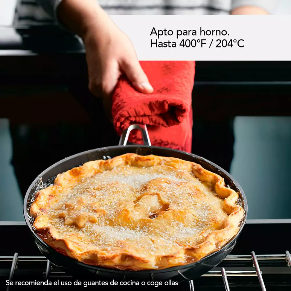 Sarten Kitchenaid 31 Cm Negro Aluminio Anodizado 84802