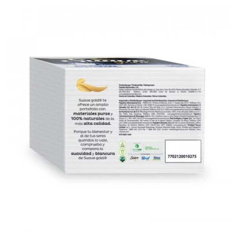 Servilleta Suave Gold 60211C04 Diaria 25X25 Cm 100 Un