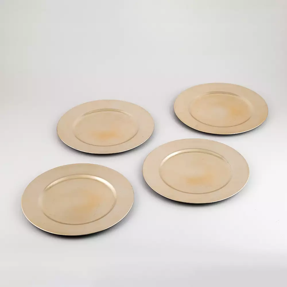 Set 4 Portaplatos Navideños Plásticos 33cm de Diámetro Surtidos GS03A02623