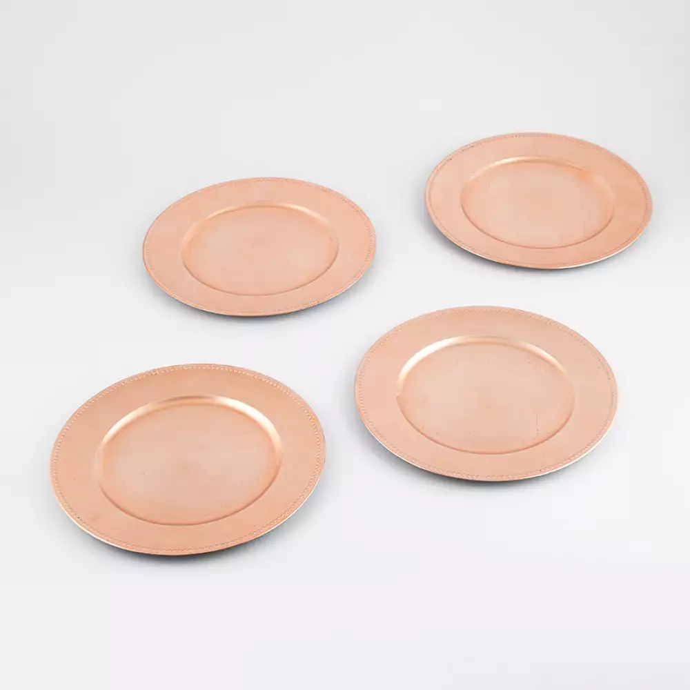 Set 4 Portaplatos Navideños Plásticos 33cm de Diámetro Surtidos GS03A02625