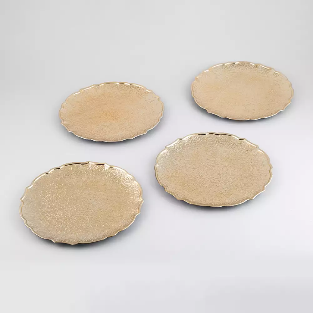 Set 4 Portaplatos Navideños Plásticos 33cm de Diámetro Surtidos GS03A02626