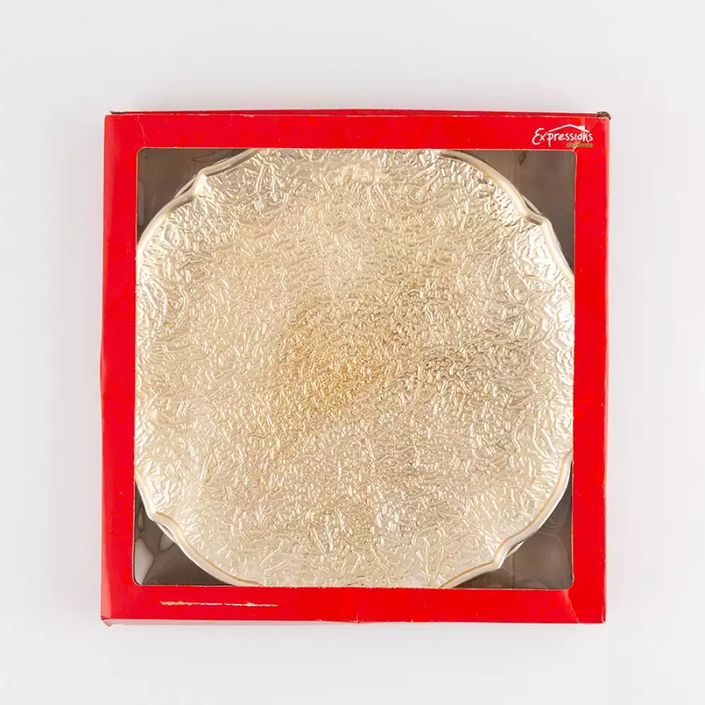 Set 4 Portaplatos Navideños Plásticos 33cm de Diámetro Surtidos GS03A02626