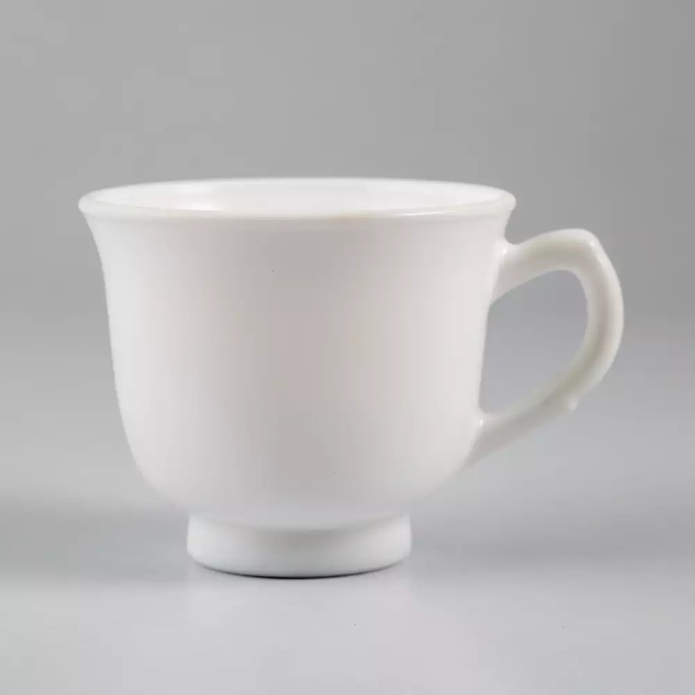 Set Cafe Expressions Blanco 200 Ml 8 Pz Vidrio Opal Bb200Z-8 White