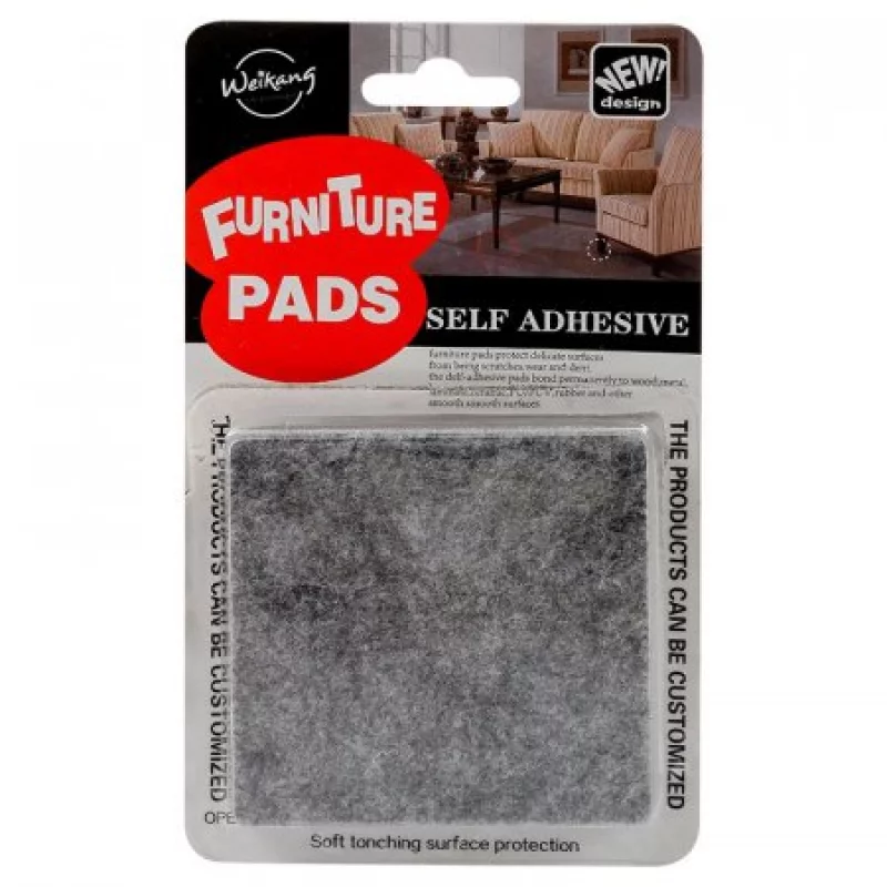 Set De 2 Fieltros Autoadhesivos Weikang Wk-15-Gris