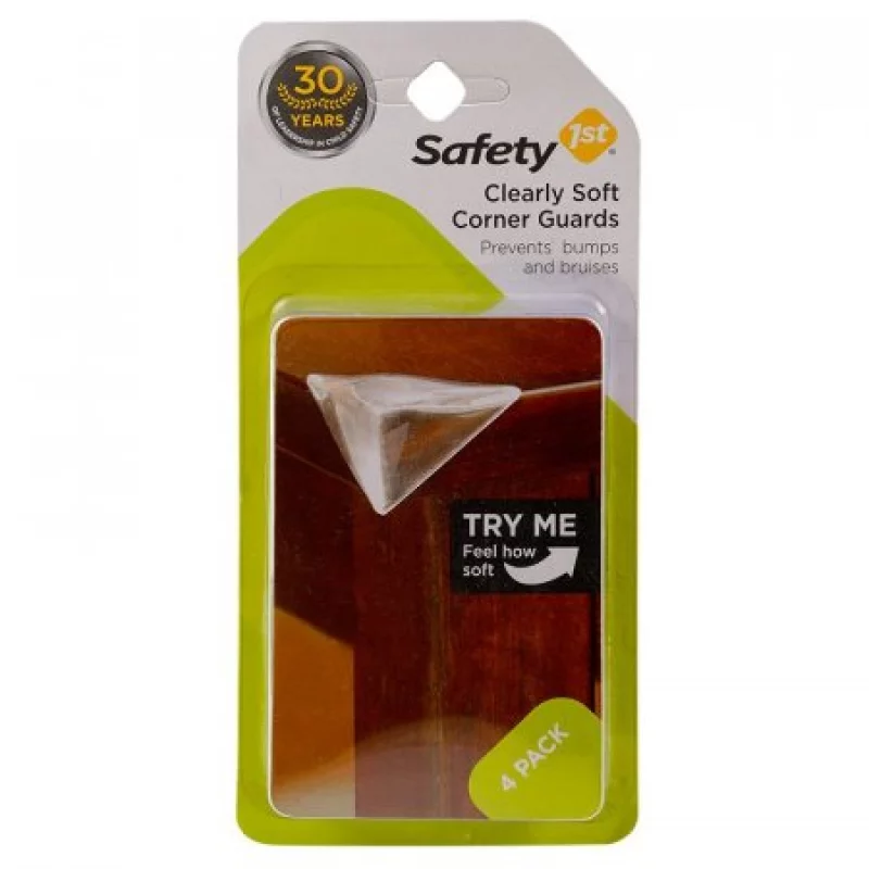 Safety 1st Clearly Soft Corner Guards - 4 pack | harpersmiles