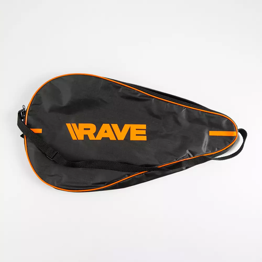 Set Paddel Rave Rojo Negro 1 Pz Fibra Vidrio 2