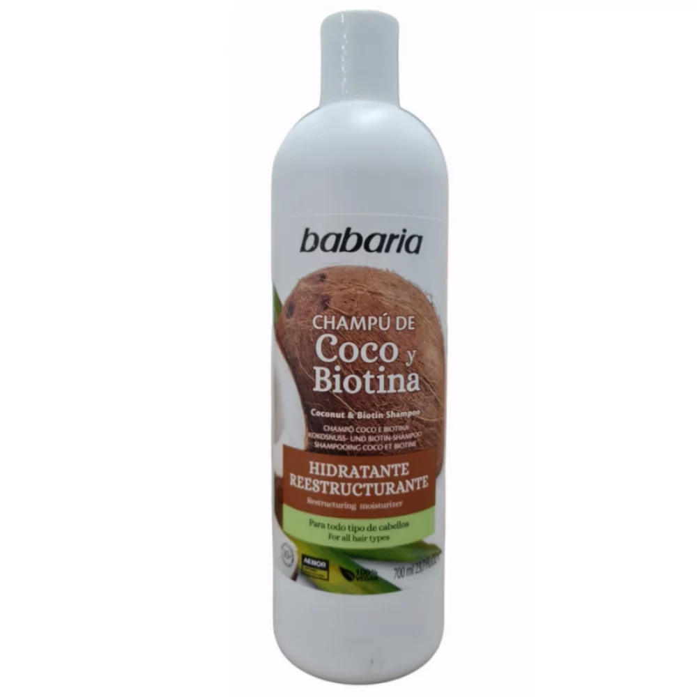 Shampoo Babaria 700Ml Coco Y Biotina 31360