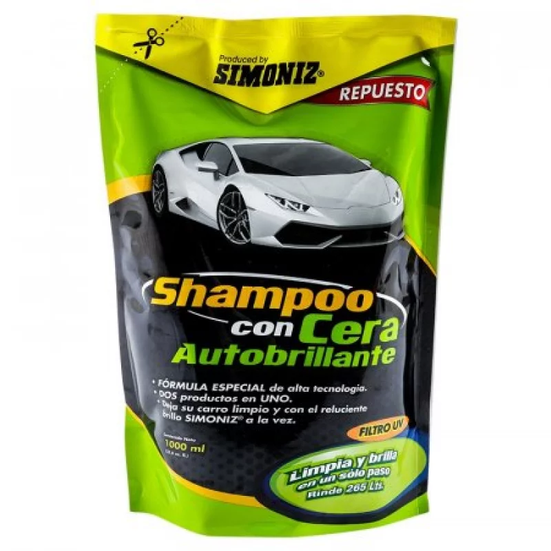 Shampoo Cera Simoniz 202619 Autobrillante Doypack 1000Ml