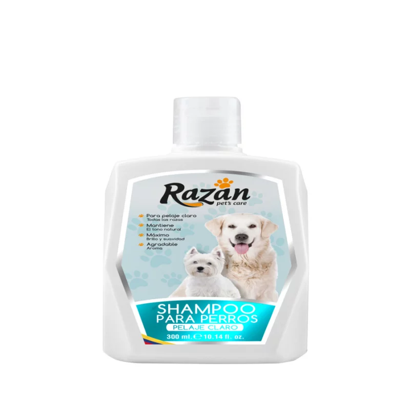 Shampoo Perro Razan 300 Cc Pelaje Claro 418025