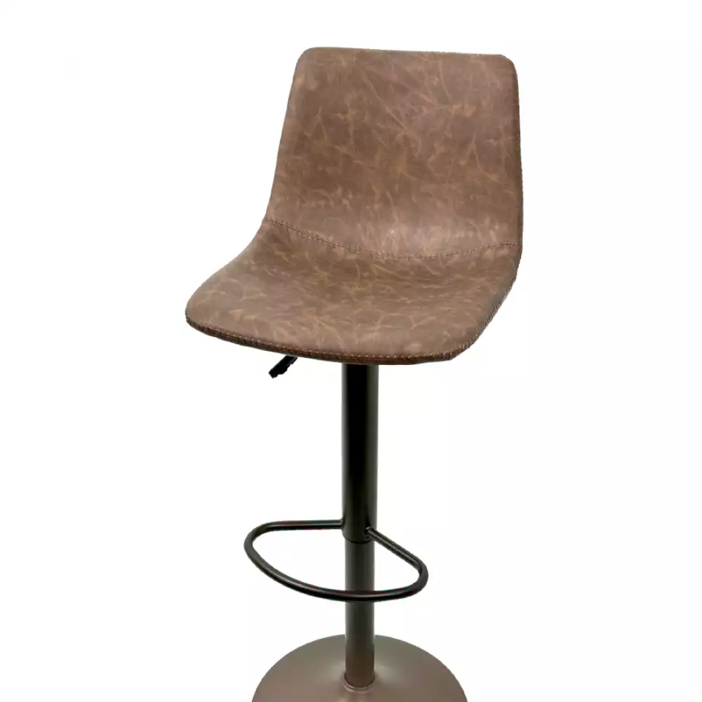 Silla Bar Expressions 42X109X48Cm Cafe 40% Cuero Sintetico 60%