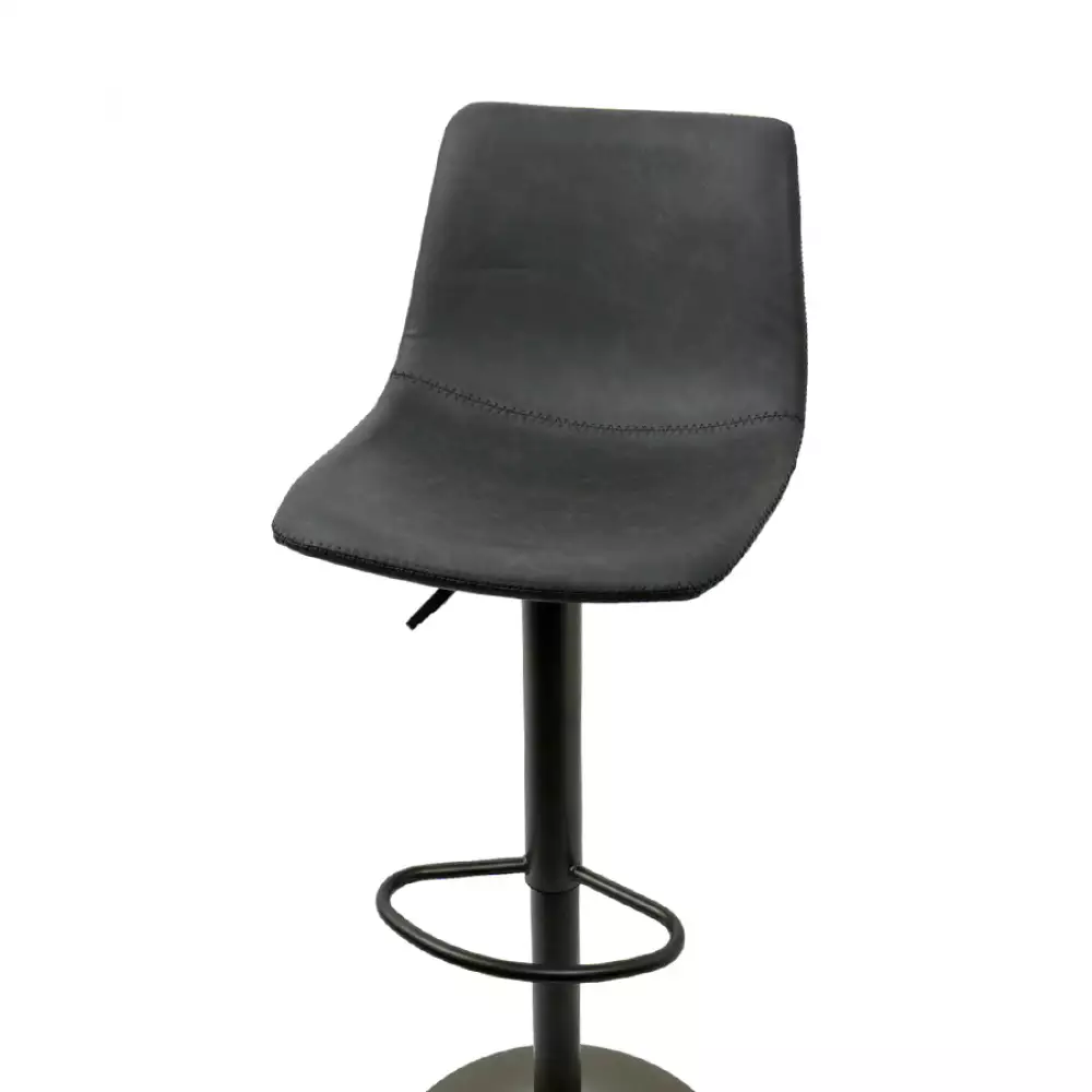 Silla Bar Expressions 42X109X48Cm Negro 40% Cuero Sintetico 60