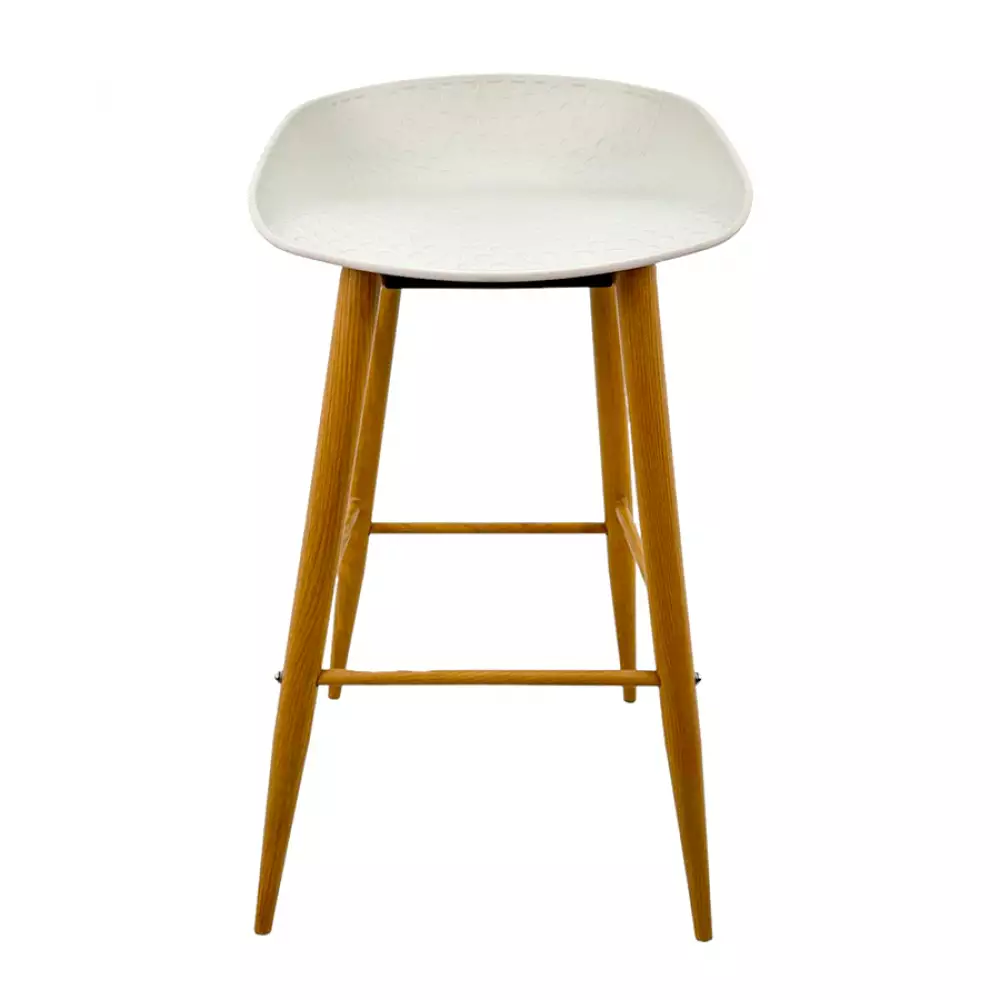 Silla Bar Expressions 51X86X43Cm Blanco 30% Polipropileno 70%