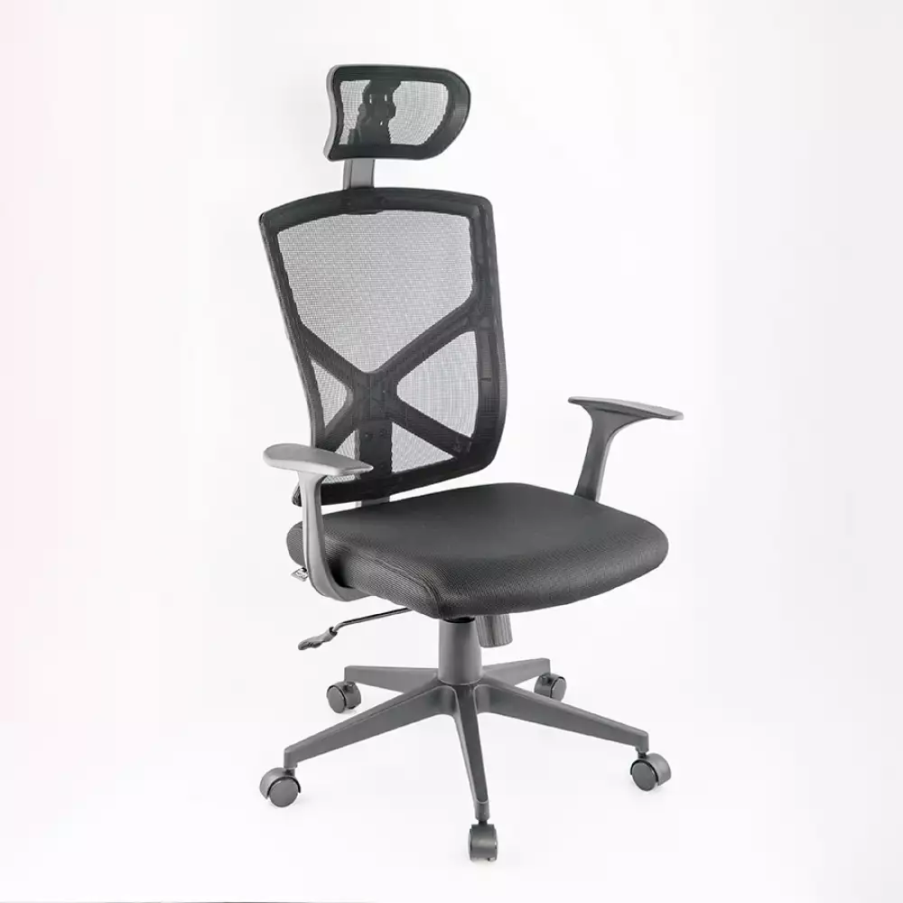 Silla Escritorio Expressions 67X65X117Cm Negro