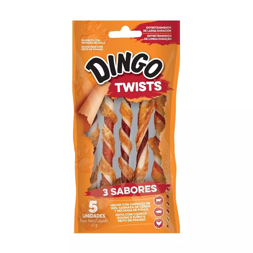 Snack Twists Dingo 27 Gr Pollo P-94568La