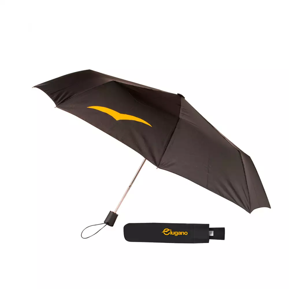 Sombrilla Trend Lugano Semiautomatica Pequenio 99Cm Amarillo 9