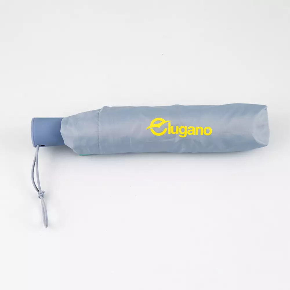 Sombrilla Trend Lugano Semiautomatica Pequenio 99Cm Azul 90% P