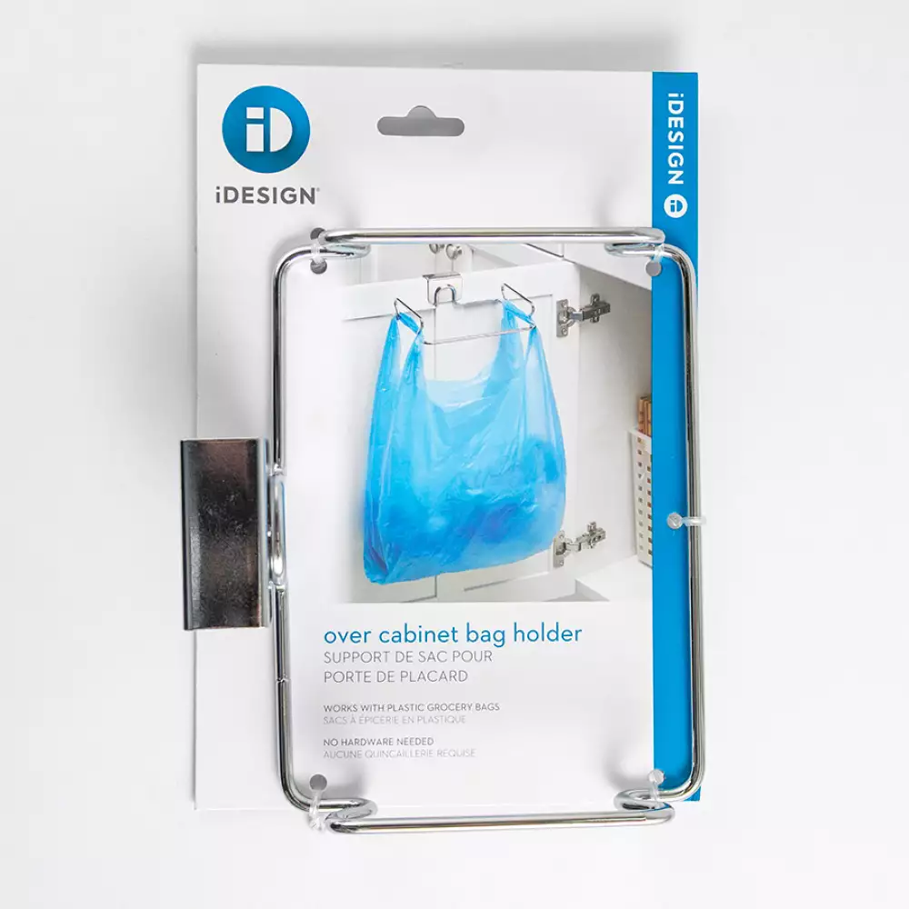 Soporte Bolsa Interdesign 18X5Cm Plateado Acero 34110