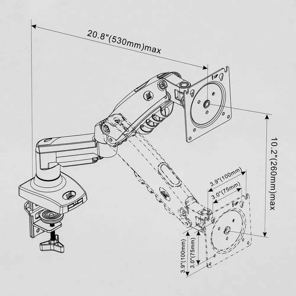 Soporte Para Pantallas 17- 30 Pulgadas