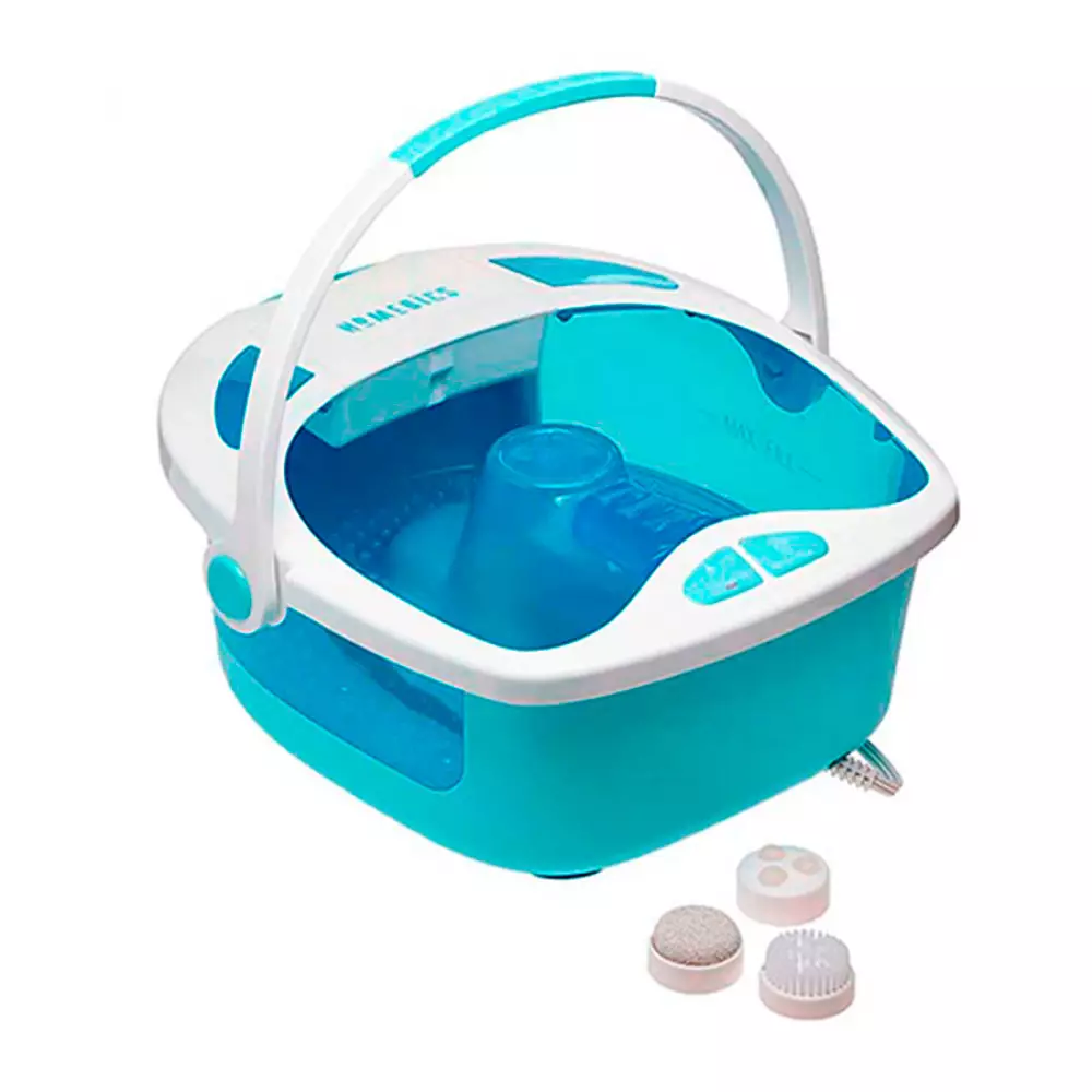 Spa Pies Homedics Con Calefaccion De Agua Y Accesorios De Pedicure Home Sentry