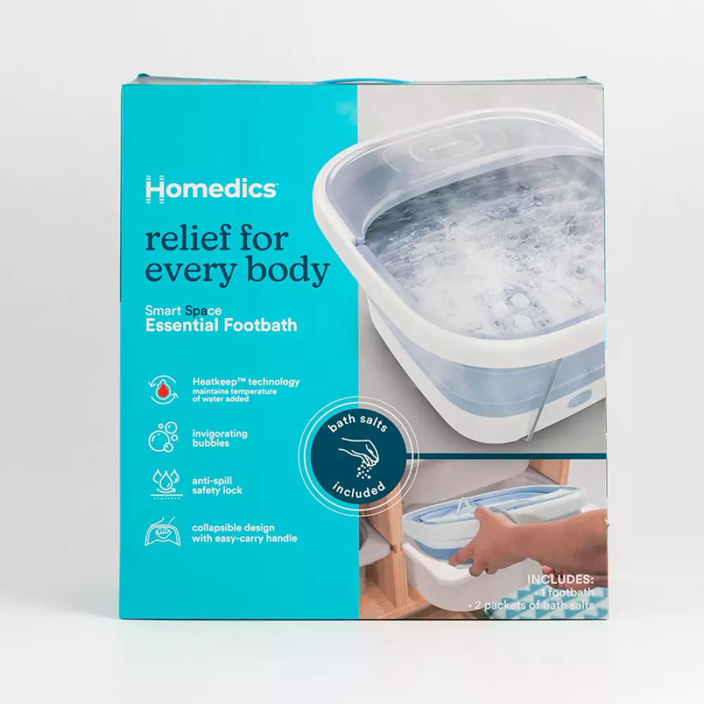 Spa Pies Homedics Essential Colapsible Cm 120 V FB-72