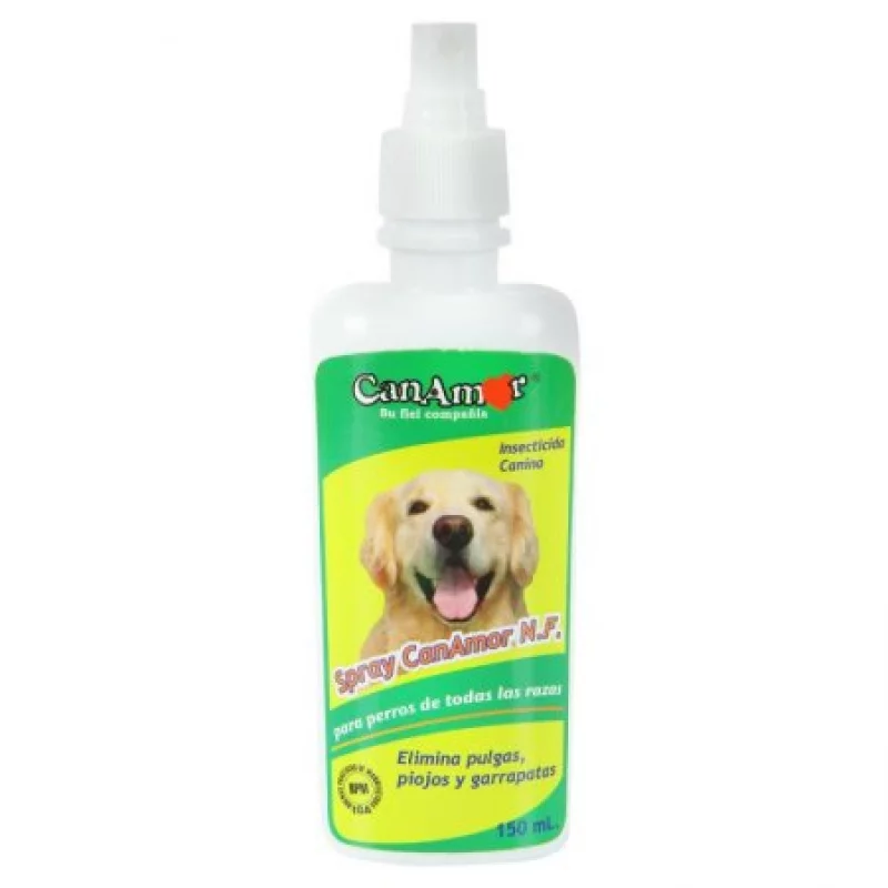 Spray Antipulgas Para Perros Canamor 150 Ml