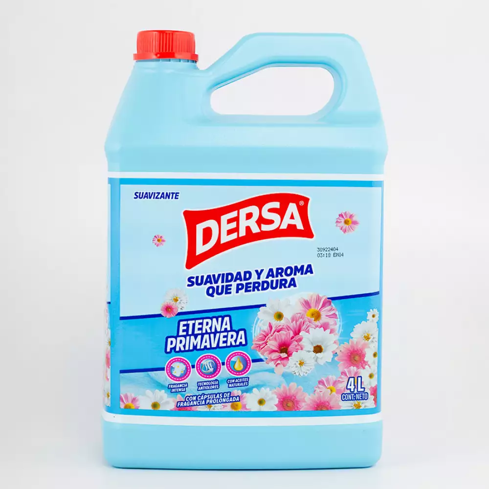 Suavizante Dersa 8311 3Un Primaveral 4L 17x26x12cm