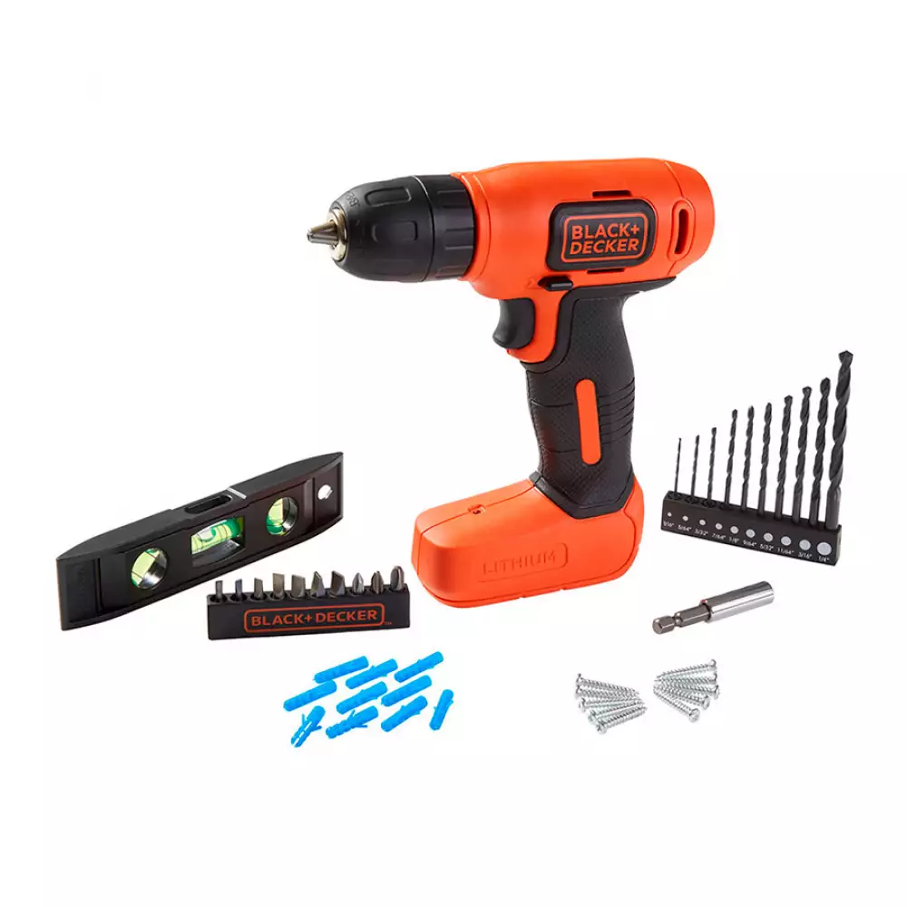 Taladro Black And Decker + 43 Pieza