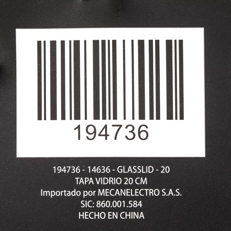 Tapa Expressions 14636-Glasslid-20 20Cm En Vidrio