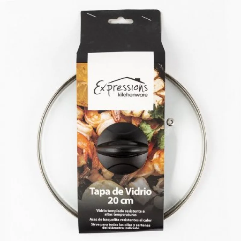Tapa Expressions 14636-Glasslid-20 20Cm En Vidrio