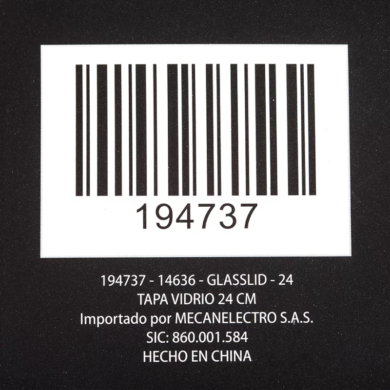 Tapa Vidrio 24Cm Expreskitch 14636-Glasslid-24 Mplado Para Olla