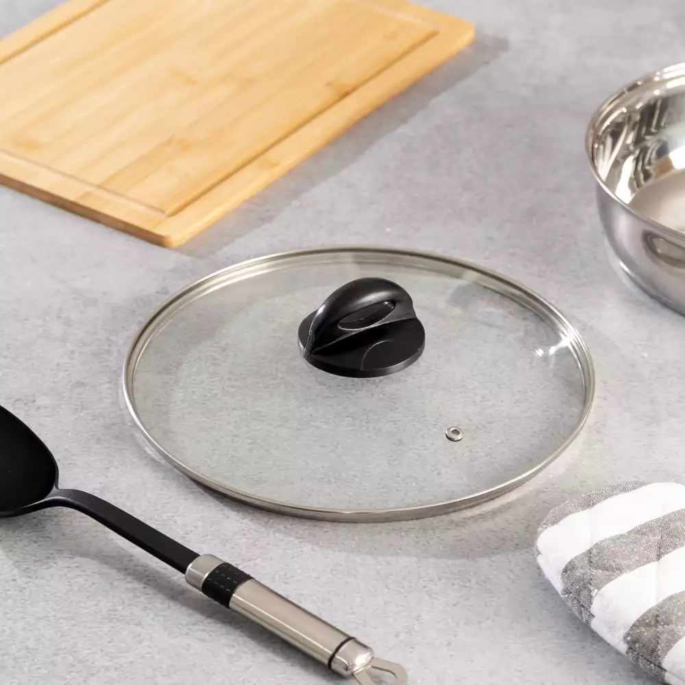 Tapa Vidrio 26Cm Expreskitch 14636-26Glasslid-26 Mplado Para Olla