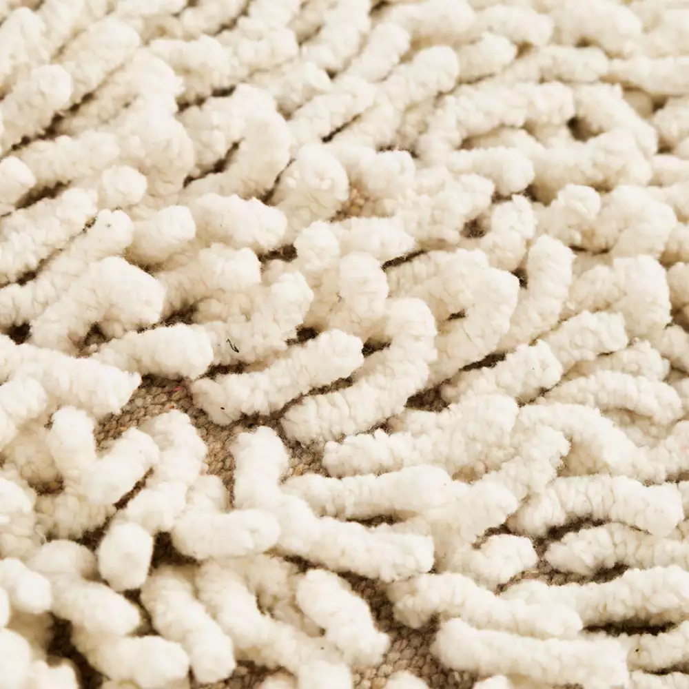 Tapete Bano Expressions Border Elite 45X65Cm Blanco Algodon