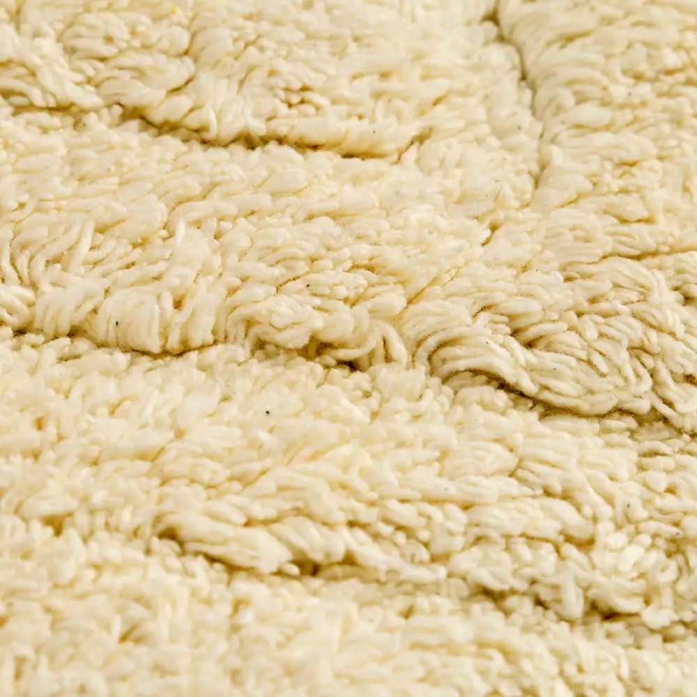 Tapete Bano Expressions Heritage 45X65Cm Marfil Algodon