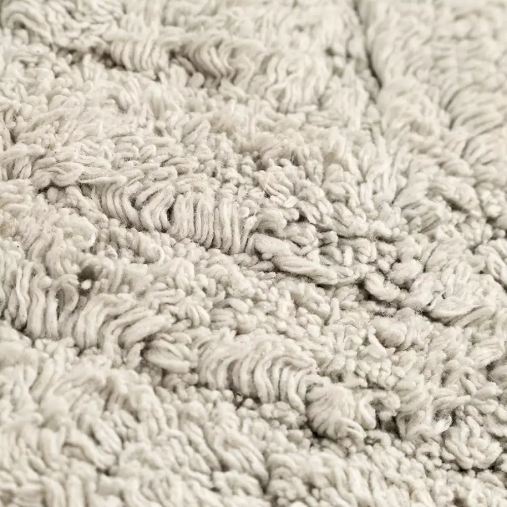 Tapete Bano Expressions Heritage 65X45Cm Gris Algodon