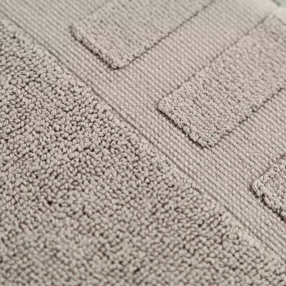 Tapete De Bano Expressions Memory 65X45 Gris Oscuro Algodon